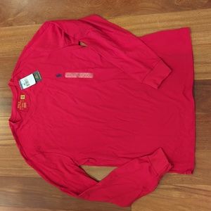 NWT Polo Ralph Lauren Red Logo Long Sleeve T-Shirt - Size M